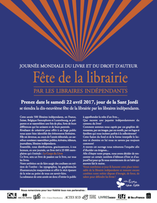 Saint-Dié-des-Vosges : 19e Fête des Librairies Indépendantes ce samedi 22 avril