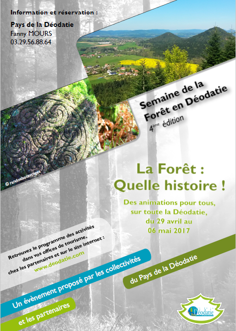 Saint-Dié et Environs : 4e Semaine de la Forêt en Déodatie du 29 avril au 6 mai