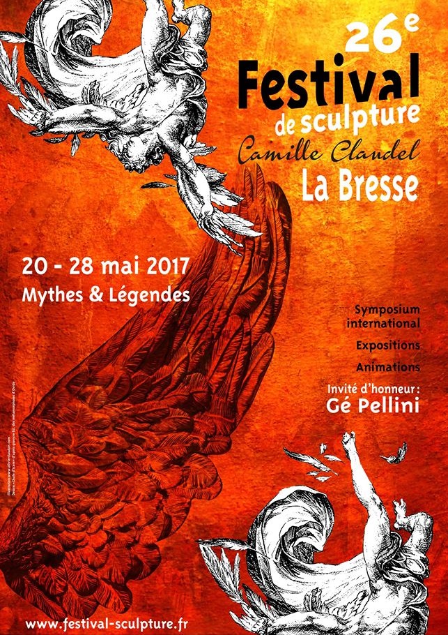 La Bresse : 26e Festival de sculpture Camille Claudel du 20 au 28 mai 2017