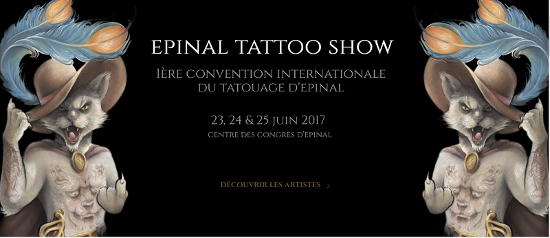 Epinal : 1e convention Epinal Tattoo Show