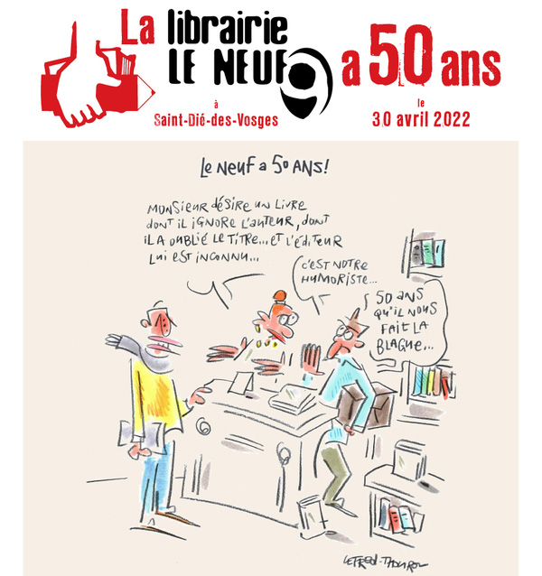 Les 50 ans de la Librairie Le Neuf à Saint-Dié