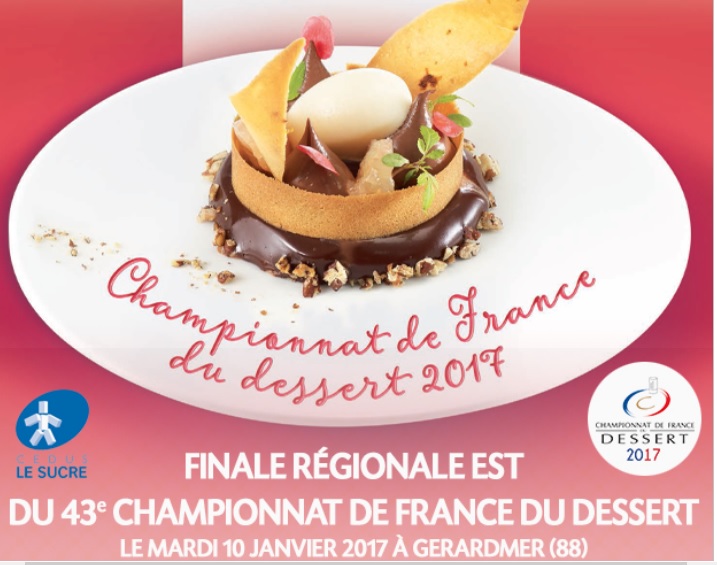 Championnat de France du dessert : Patryk Marciniak pour le CFA Gérardmer