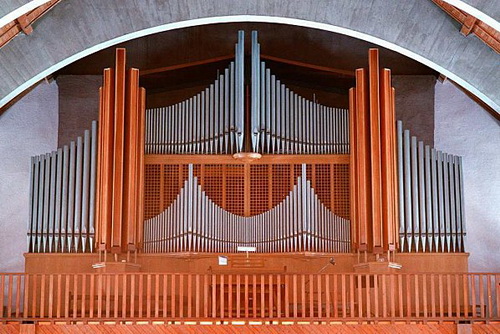 Le grand orgue en point d'orgue à Gérardmer
