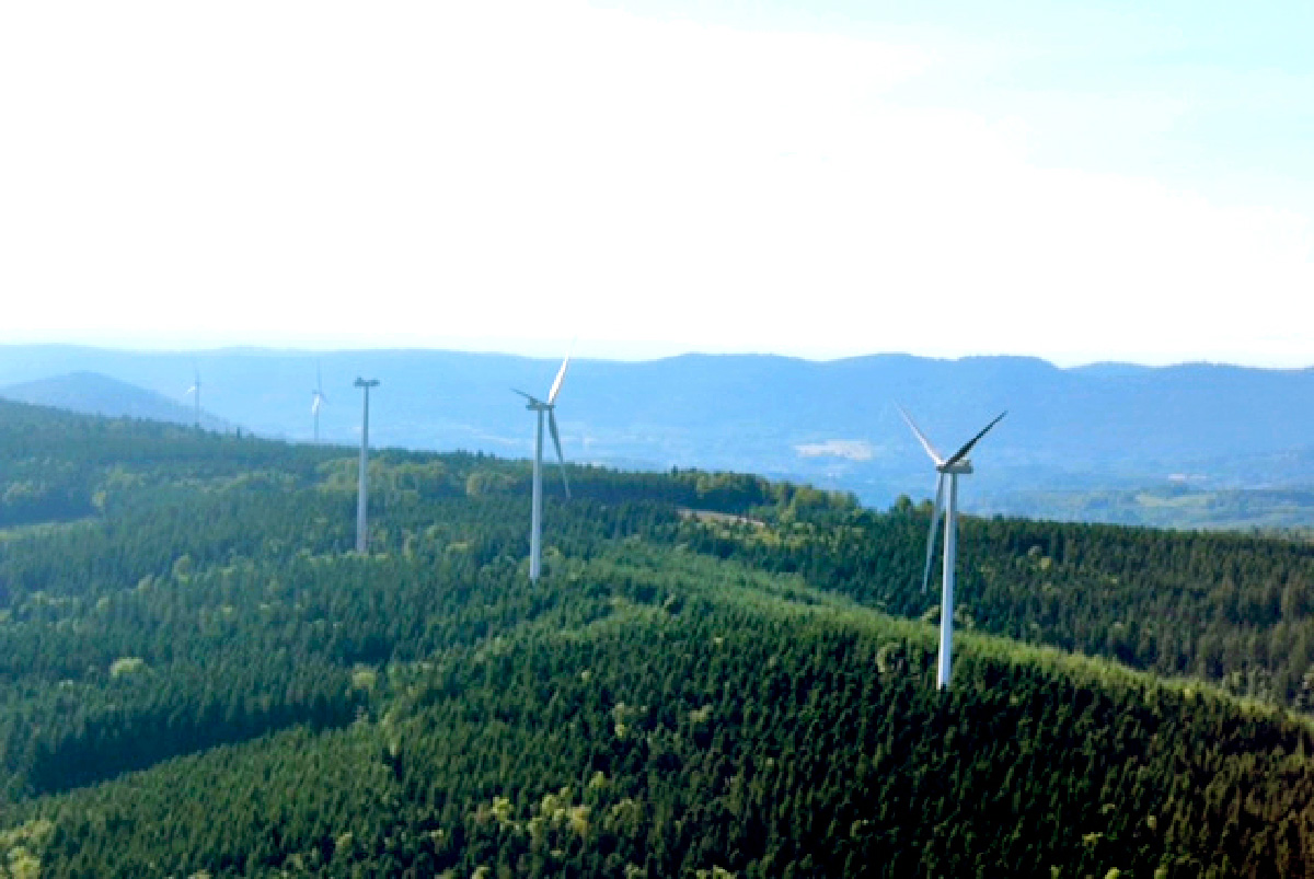 Plateau de Belfays : le 1er parc éolien du Massif Vosgien opérationnel
