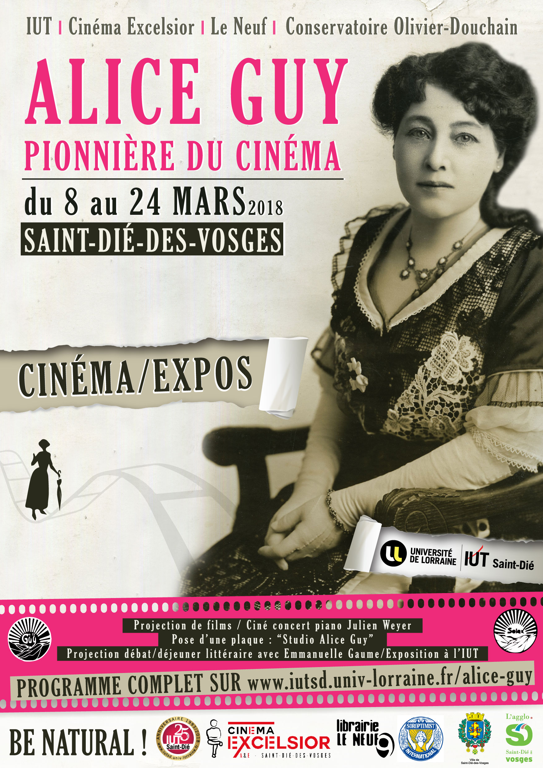 Saint-Dié : Alice Guy, pionnière du cinéma honorée par l'IUT en ce 8 mars