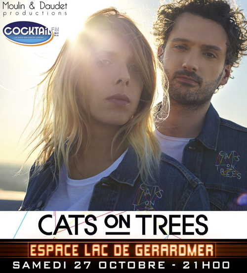 Vosges : le duo Cats on Trees le 27 octobre à Gérardmer