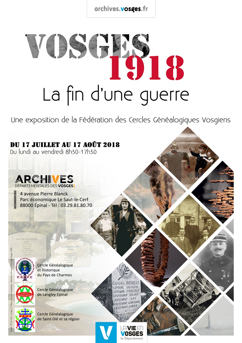 Epinal : Vosges 1918 - la fin de la guerre, une expo à découvrir 