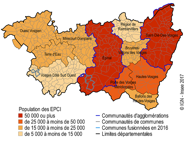 Les Vosges ont perdu 10334 habitants en 10 ans