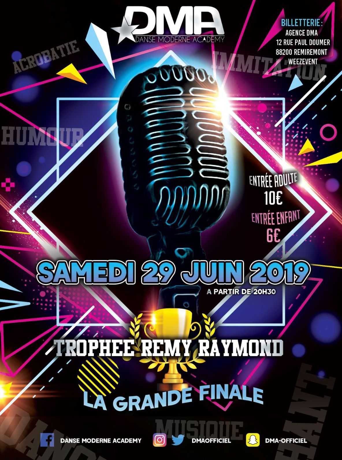 Remiremont : finale du trophée Jeunes Talents ce samedi 29 juin