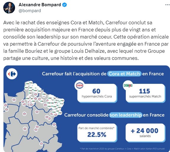Les conséquences dans les Vosges du rachat de Cora & Match par Carrefour