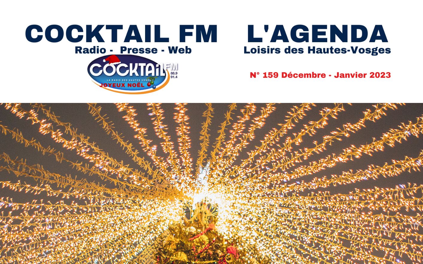 COCKTAIL FM L'AGENDA LOISIRS DES HAUTES VOSGES DEC 2022 JAN 2023