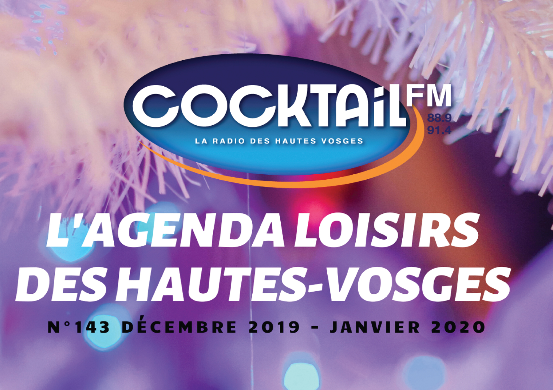AGENDA LOISIRS COCKTAIL FM décembre 2019 - janvier 2020
