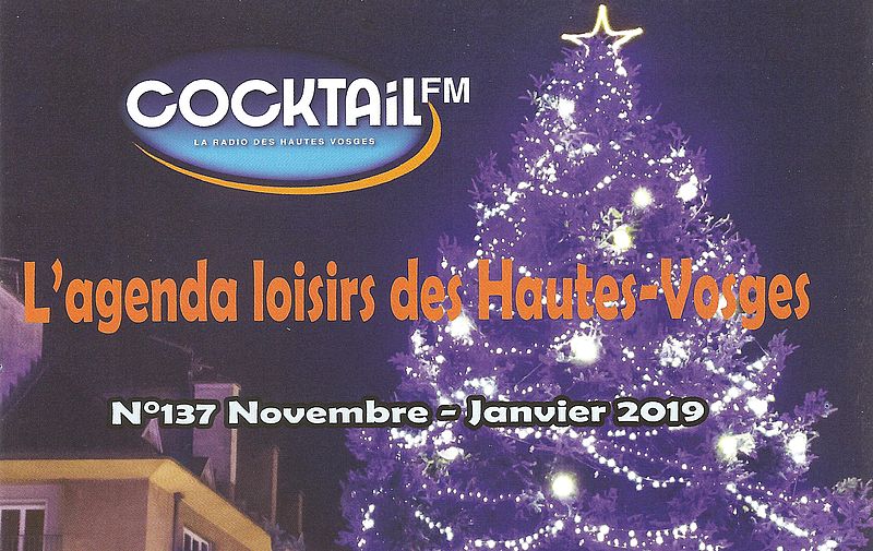 AGENDA LOISIRS COCKTAIL FM Nov 2018 - Janvier 2019