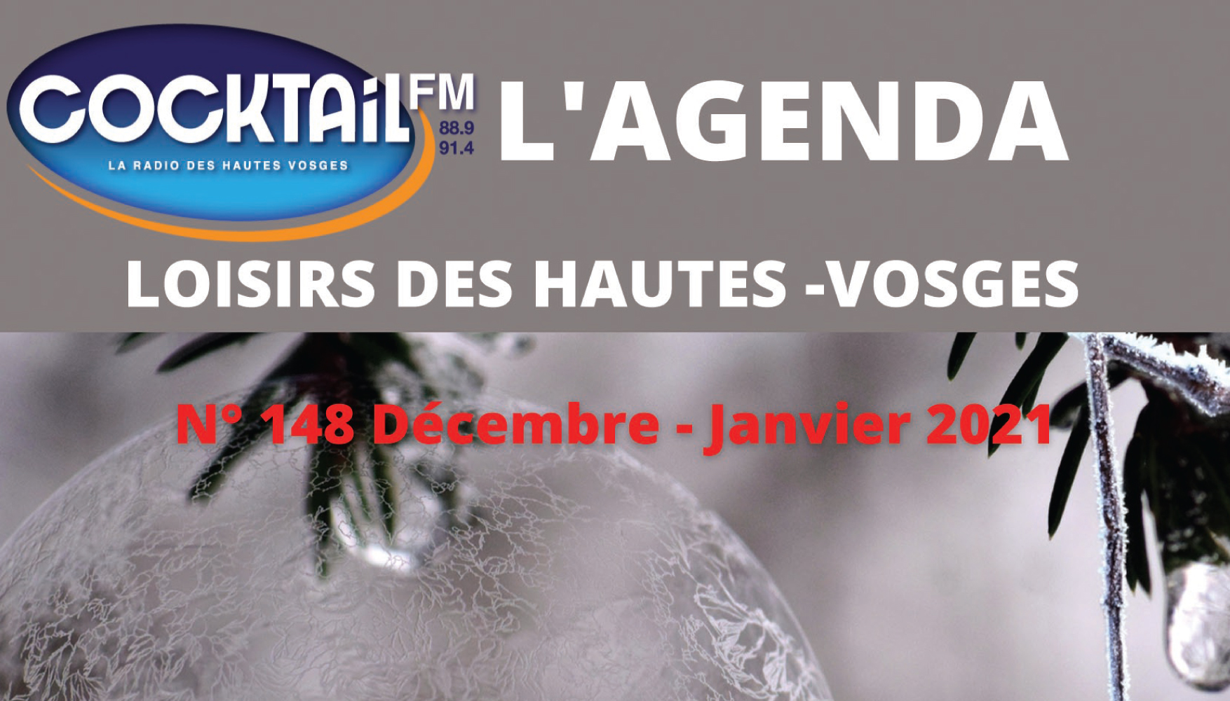 COCKTAIL FM L'AGENDA LOISIRS DES HAUTES VOSGES DEC 2020
