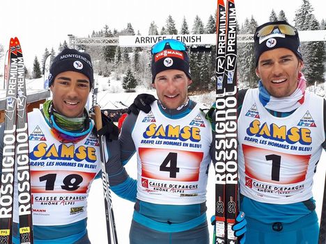 Ski nordique : Julia Clair et Adrien Backscheider Champions de France