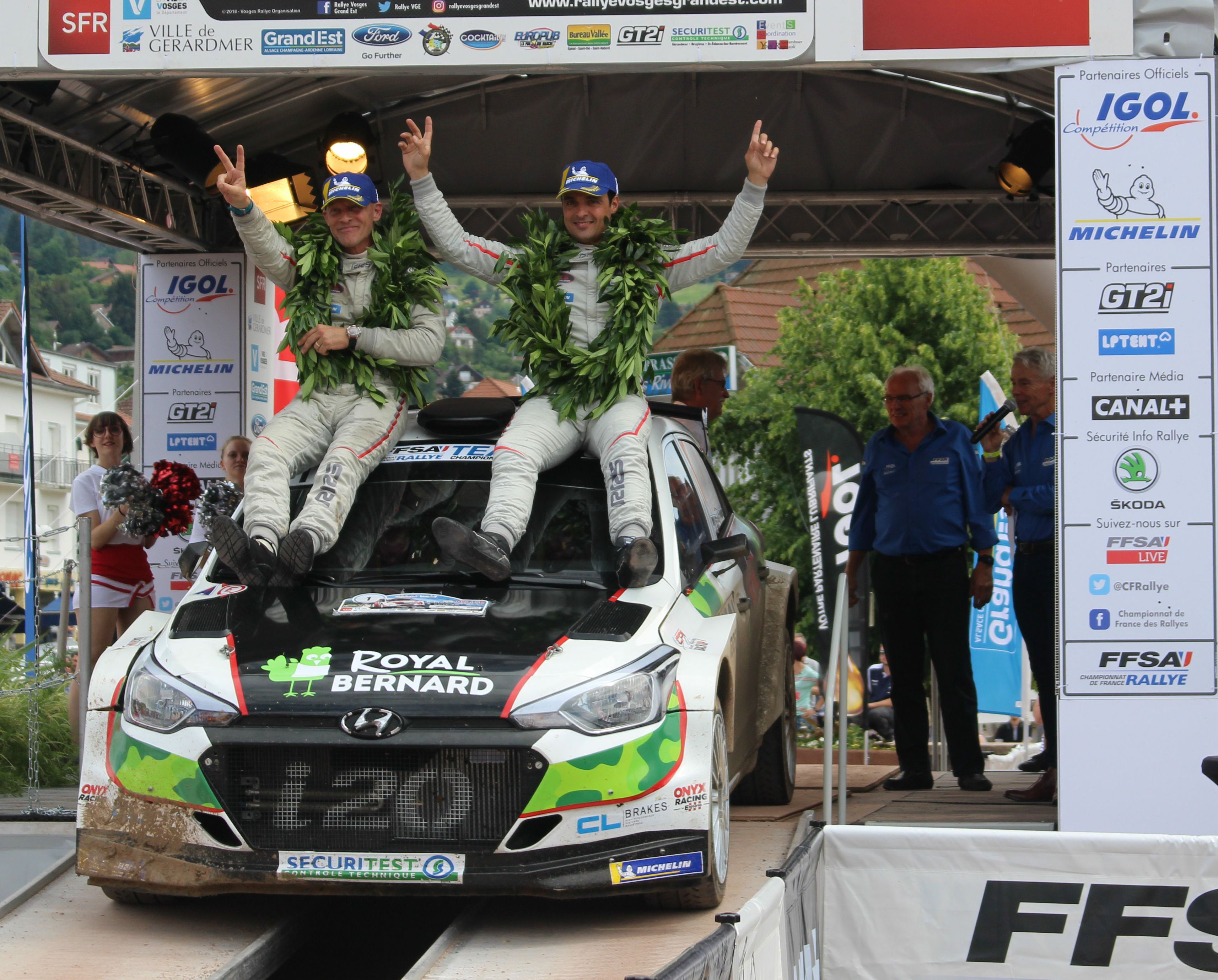 Rallye Vosges Grand Est : Bryan Bouffier solide vainqueur