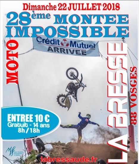 La Bresse : chutes spectaculaires au programme pour ce weekend avec la Montée Impossible