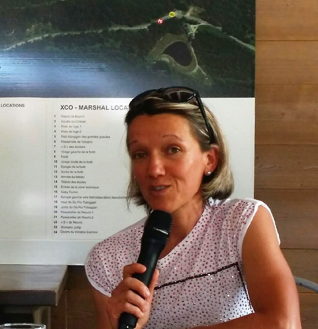 VTT : Sabrina Enaux très motivée avant la Coupe du Monde à la Bresse