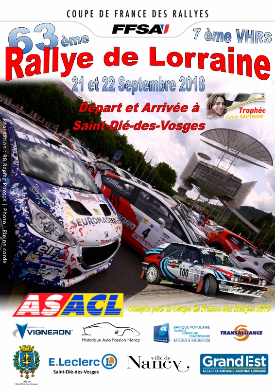 Vosges : le Rallye de Lorraine vendredi et samedi autour de Saint-Dié