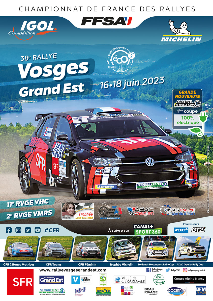 Rallye Vosges Grand Est : priorité à la sécurité!